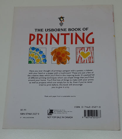 The Usborne Book of Printing by Ray Gibson