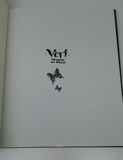 Verf Maklik en Mooi: Oorspronklike Projekte me Glas- en Materiaalverf by Zaresa Bosman