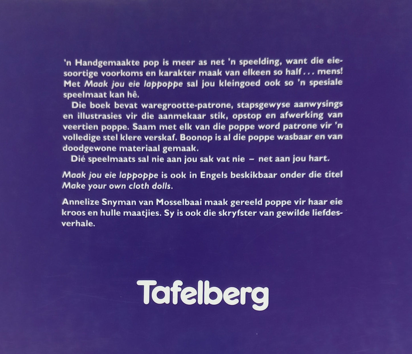 Maak Jou Eie Lappoppe by Annelize Snyman