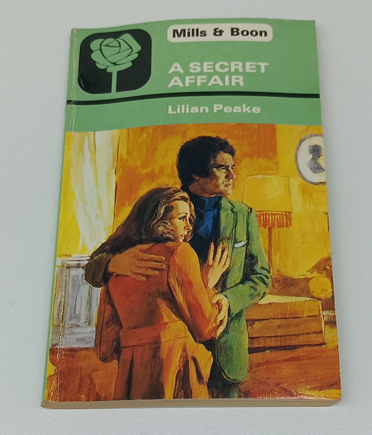 A Secret Affair by Lilian Peake Mills & Boon 1980