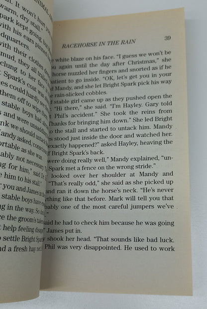 Racehorse in the Rain by Ben M. Baglio (Animal Ark Holiday Special #9)