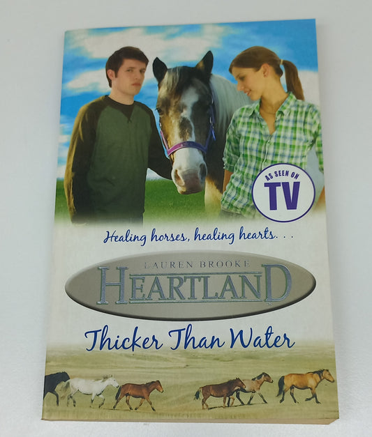 Thicker Than Water by Lauren Brooke (Heartland #8)