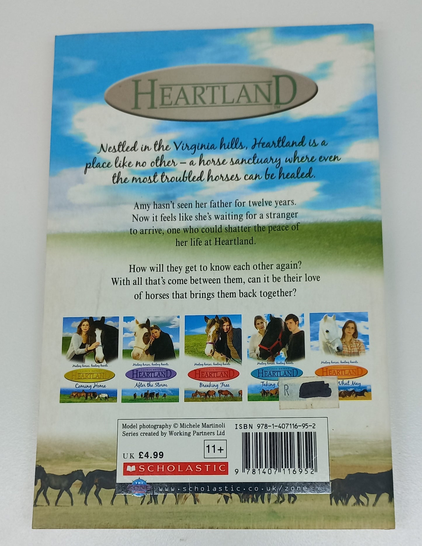 Thicker Than Water by Lauren Brooke (Heartland #8)