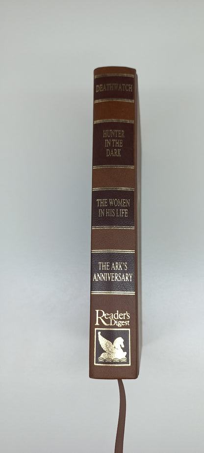Reader's Digest (4 in 1) Deathwatch by C. Falconer, Hunter in the Dark by M. Hughes, The Women in His Life by B.T. Bradford & The Ark's Anniversary by G. Durrell
