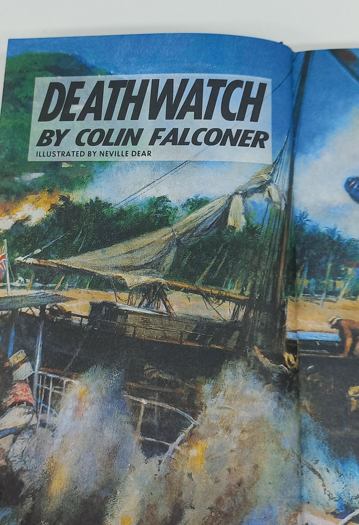 Reader's Digest (4 in 1) Deathwatch by C. Falconer, Hunter in the Dark by M. Hughes, The Women in His Life by B.T. Bradford & The Ark's Anniversary by G. Durrell
