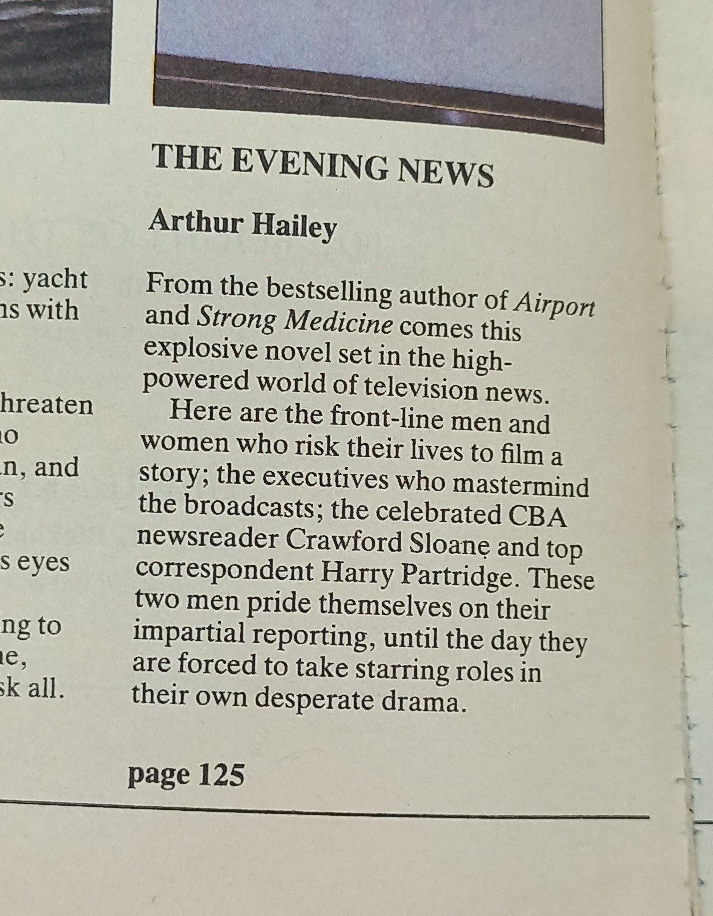 Reader's Digest (4 in 1) Death Roll by S. Llewellyn, The Evening News by A. Hailey, The Flight of the Swan by E. Webster & Tiebreaker by J.M. Bickham