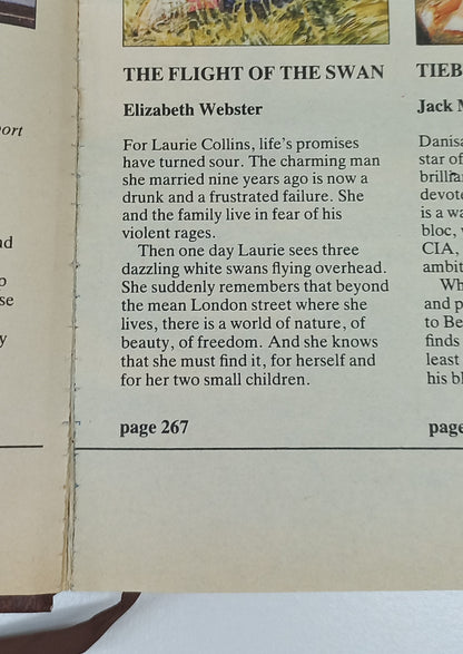 Reader's Digest (4 in 1) Death Roll by S. Llewellyn, The Evening News by A. Hailey, The Flight of the Swan by E. Webster & Tiebreaker by J.M. Bickham