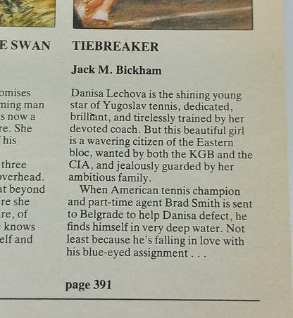 Reader's Digest (4 in 1) Death Roll by S. Llewellyn, The Evening News by A. Hailey, The Flight of the Swan by E. Webster & Tiebreaker by J.M. Bickham
