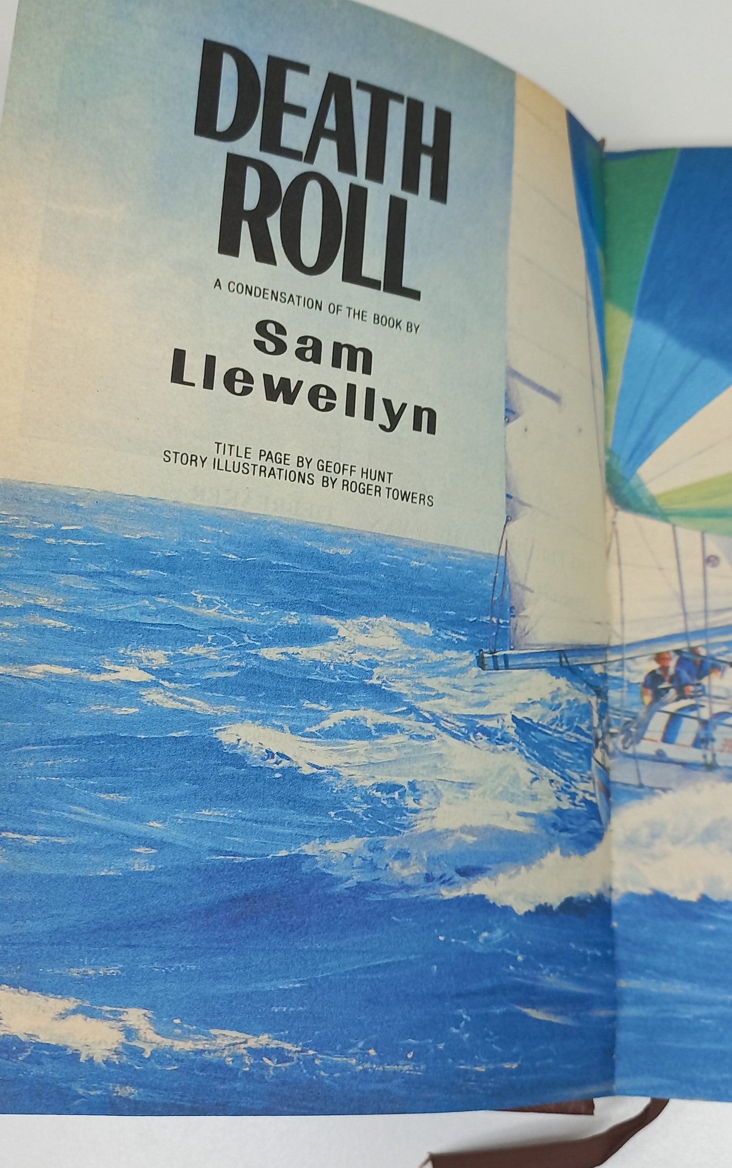 Reader's Digest (4 in 1) Death Roll by S. Llewellyn, The Evening News by A. Hailey, The Flight of the Swan by E. Webster & Tiebreaker by J.M. Bickham