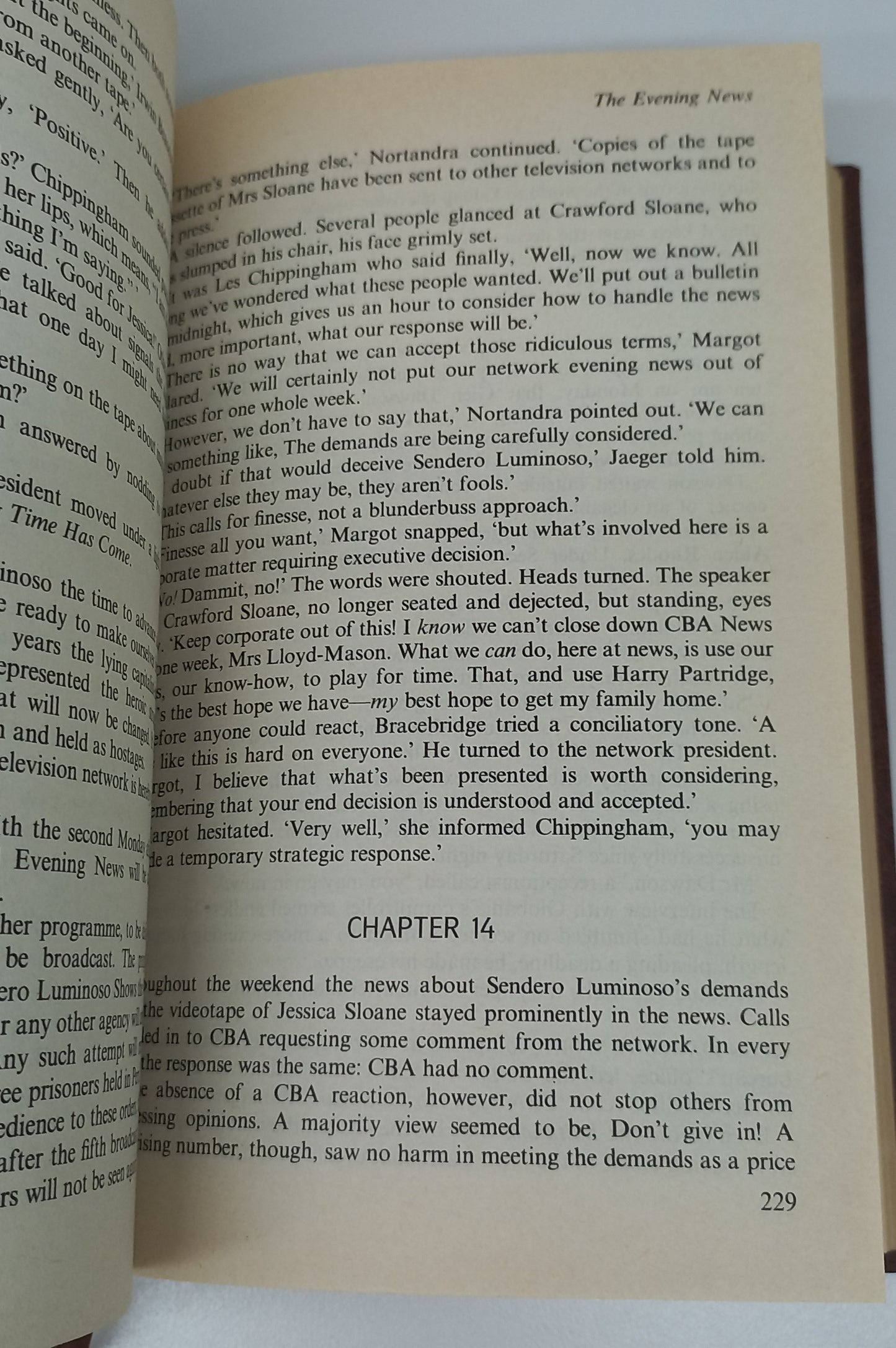 Reader's Digest (4 in 1) Death Roll by S. Llewellyn, The Evening News by A. Hailey, The Flight of the Swan by E. Webster & Tiebreaker by J.M. Bickham
