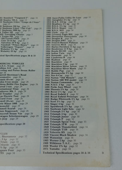 The National Motor Museum at Beaulieu Picture Book (Like a Magazine)