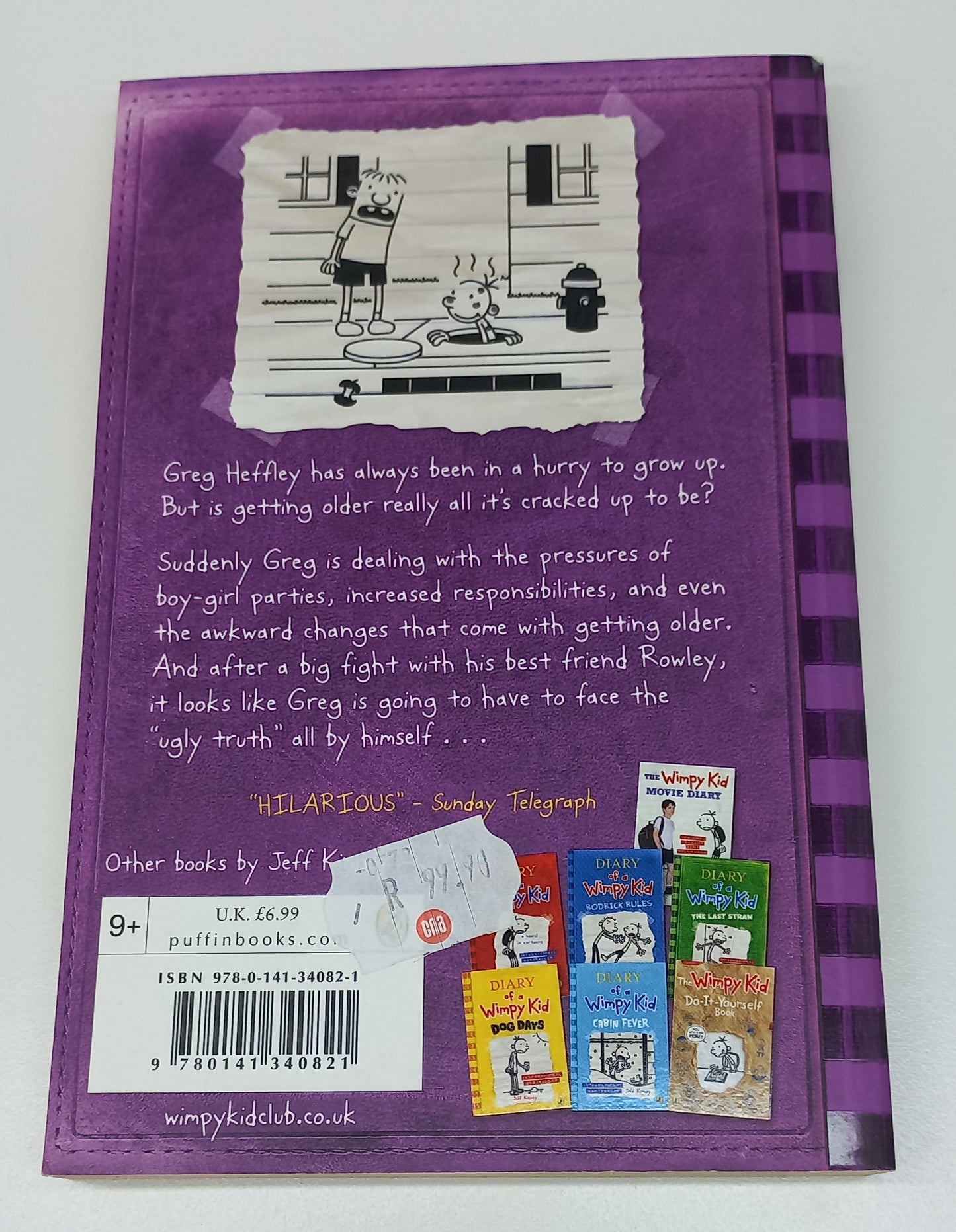 The Ugly Truth by Jeff Kinney (Diary of a Wimpy Kid #5)