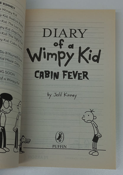 Cabin Fever by Jeff Kinney (Diary of a Wimpy Kid #6)