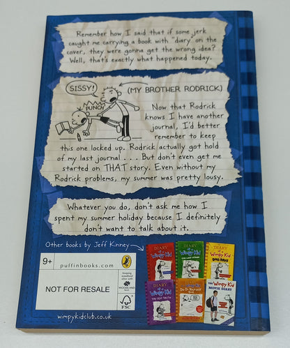 Rodrick Rules by Jeff Kinney (Diary of a Wimpy Kid #2)