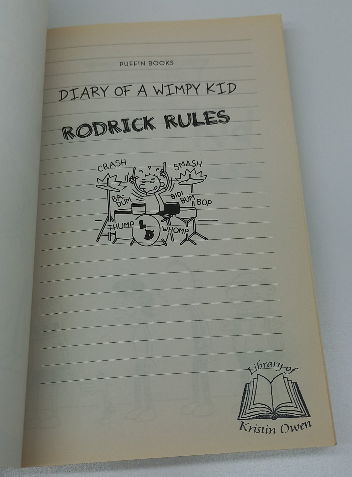 Rodrick Rules by Jeff Kinney (Diary of a Wimpy Kid #2)