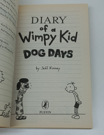Dog Days by Jeff Kinney (Diary of a Wimpy Kid #4)