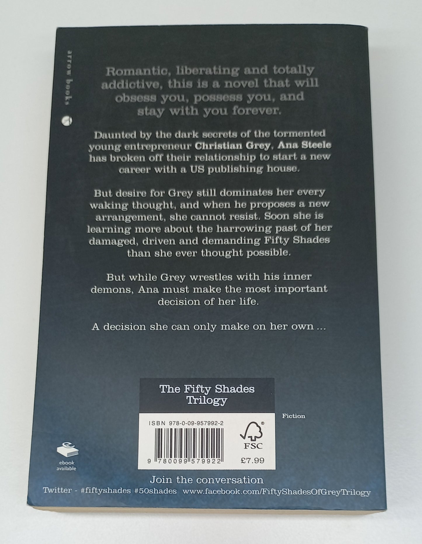 Fifty Shades Darker by E.L. James (Fifty Shades #2)