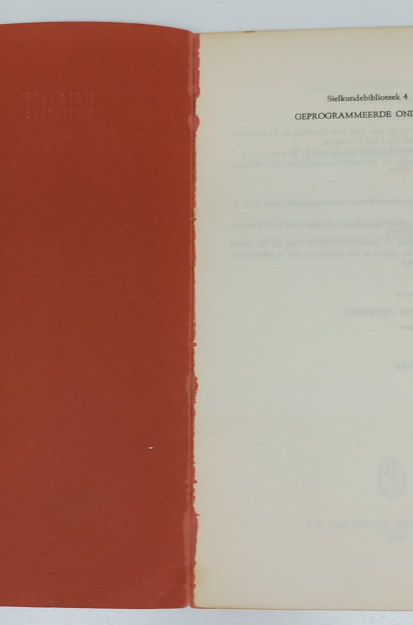 Geprogrammeerde Onderrig Sielkunde Biblioteek 4