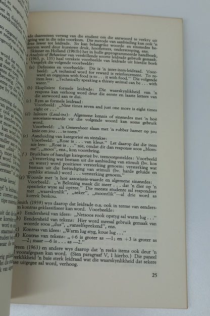 Geprogrammeerde Onderrig Sielkunde Biblioteek 4