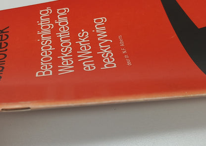 Beroepsinligting,Werksontleding en Werksbeskrywing by Dr N.F. Alberts Sielkundebiblioteek 22
