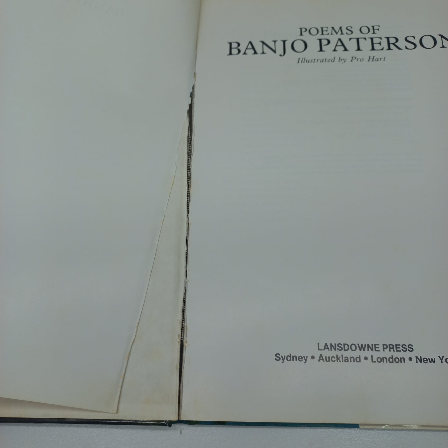 Poems of Banjo Patterson by Banjo Patterson