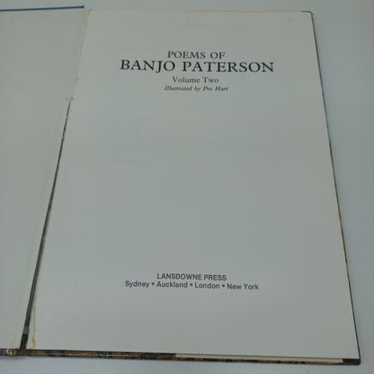 Poems of Banjo Patterson Volume Two by Banjo Patterson
