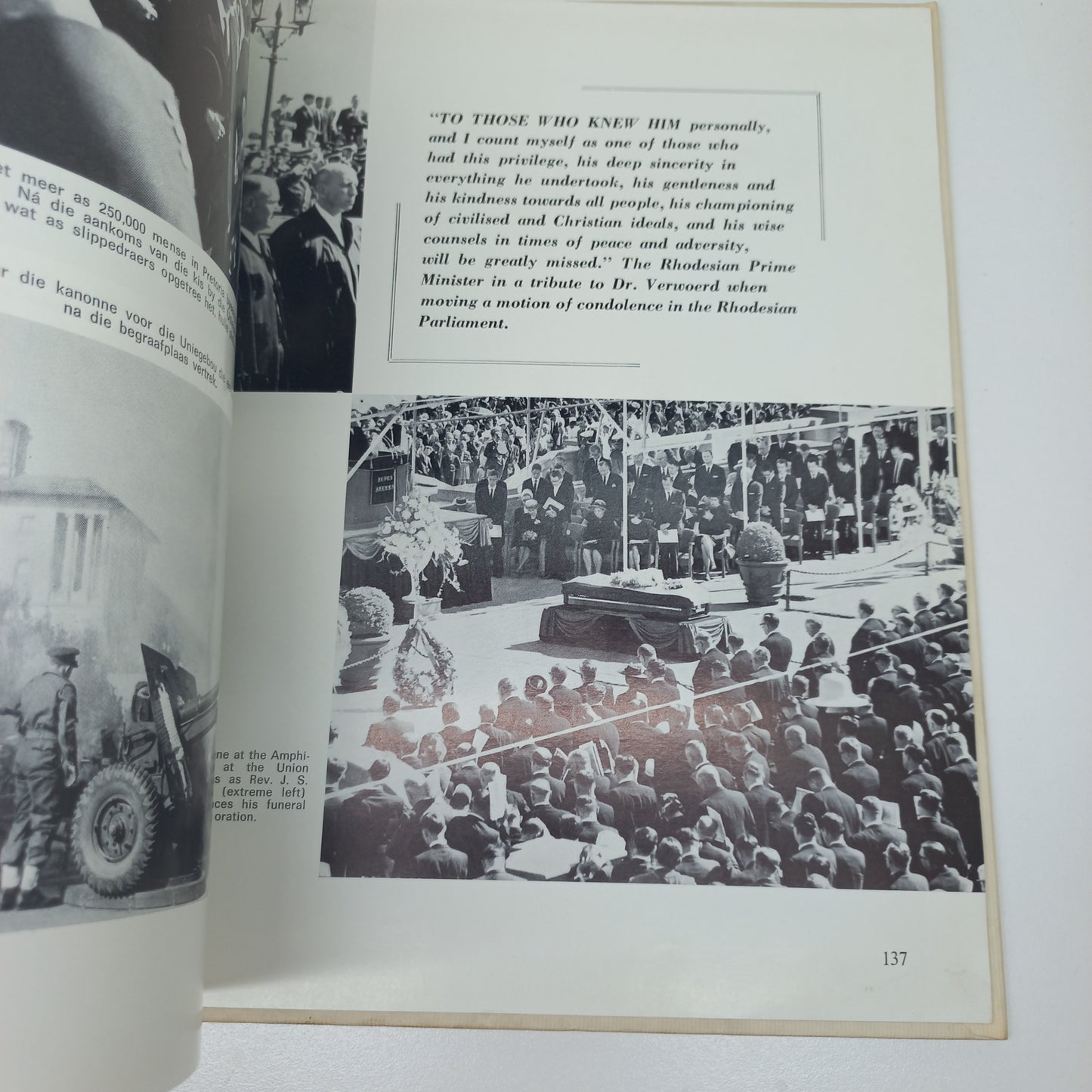 Hendrik Frensch Verwoerd Fotobiografie Pictorial Biography