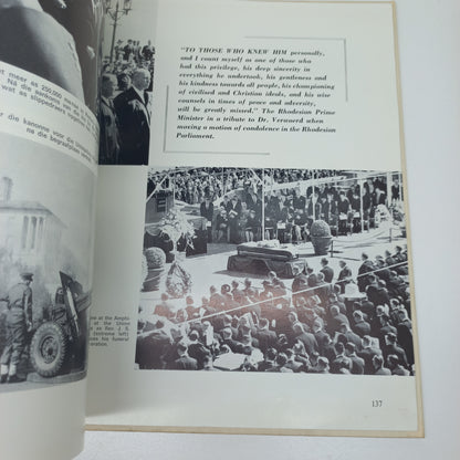 Hendrik Frensch Verwoerd Fotobiografie Pictorial Biography