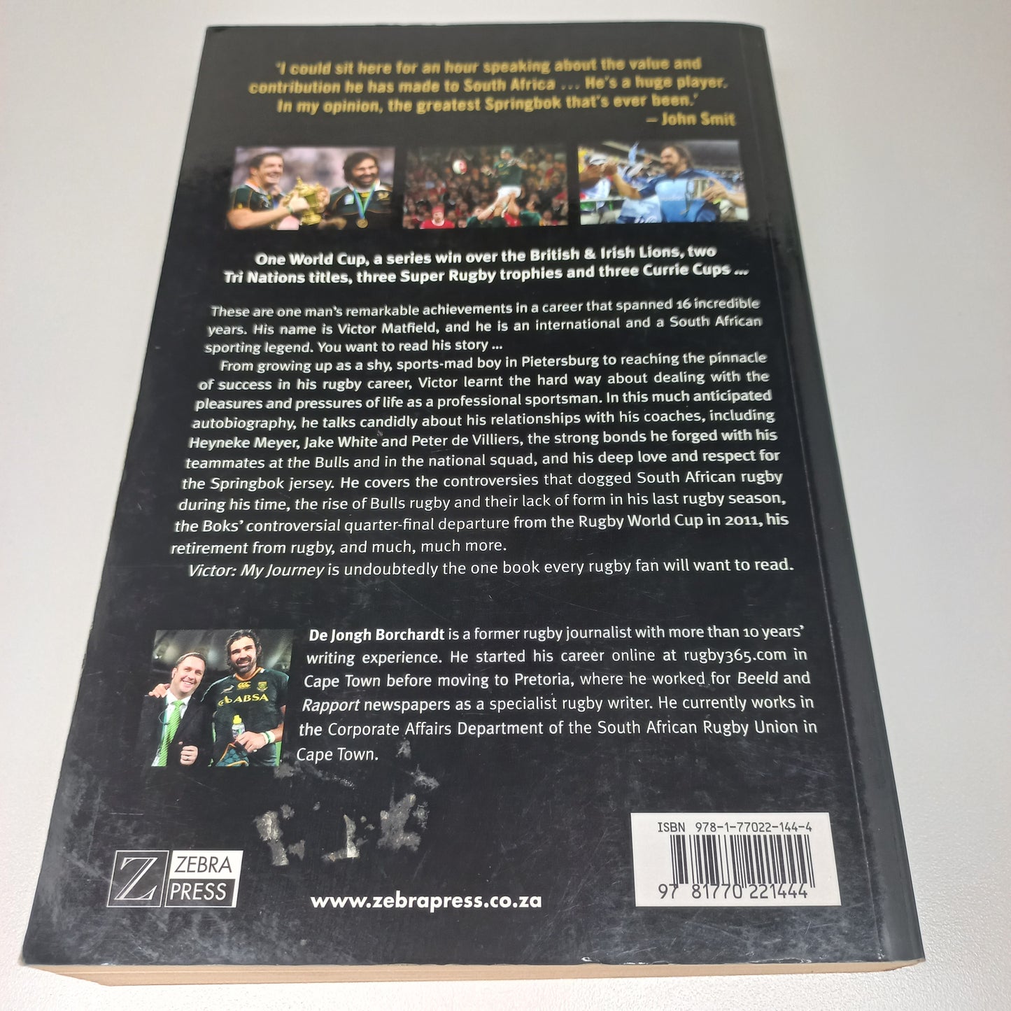 Victor: My Journey by Victor Matfield with De Jongh Borchardt