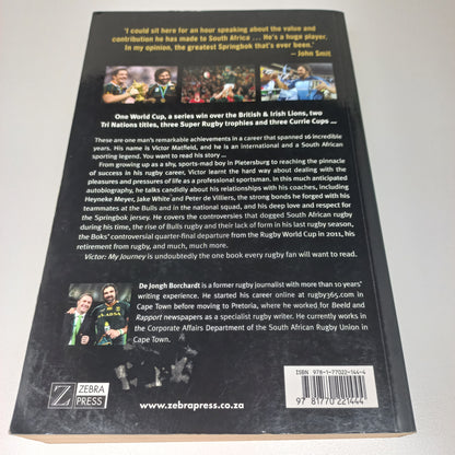 Victor: My Journey by Victor Matfield with De Jongh Borchardt