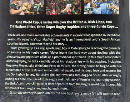 Victor: My Journey by Victor Matfield with De Jongh Borchardt