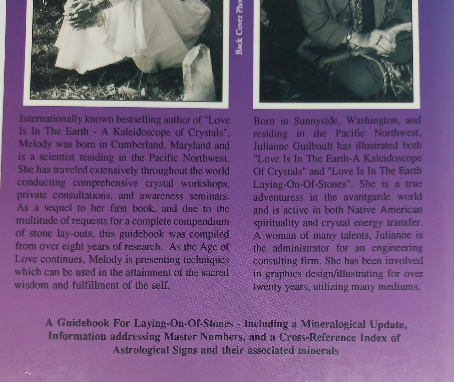 Love is in the Earth: Laying-on-of-Stones The Journey Continues by Melody