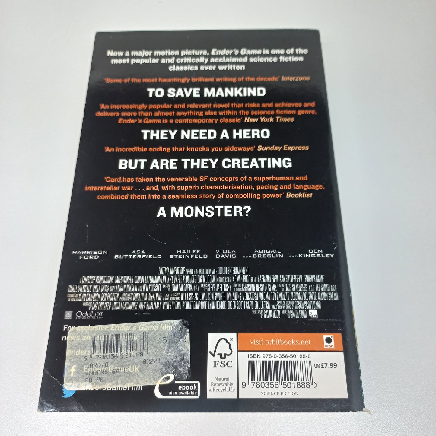 Ender's Game by Orson Scott Card (Ender's Saga #1)