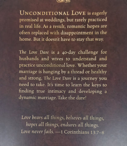 The Love Dare (From Fireproof) by Stephen & Alex Kendrick