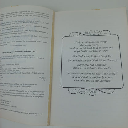 Chicken Soup for the Soul Cookbook: 101 Stories with Recipes from the Heart by Jack Canfield, Mark Victor Hansen & Diana von Welanetz Wentworth