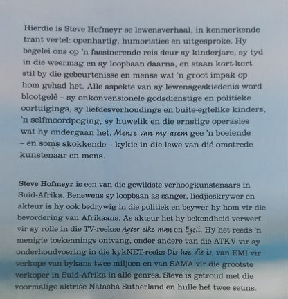 Steve Hofmeyer: Mense Van My Asem