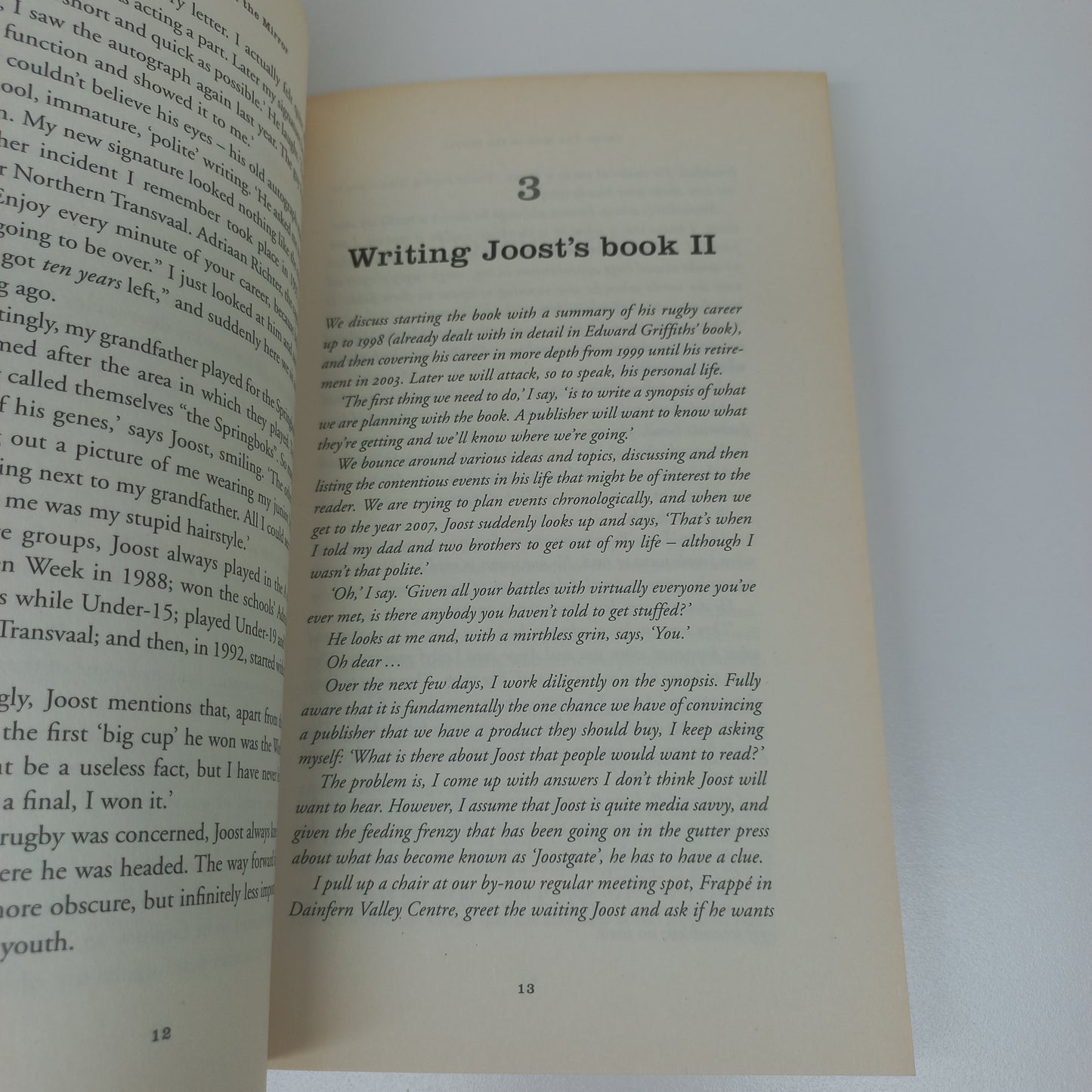 Joost: The Man in the Mirror by David Gemmell