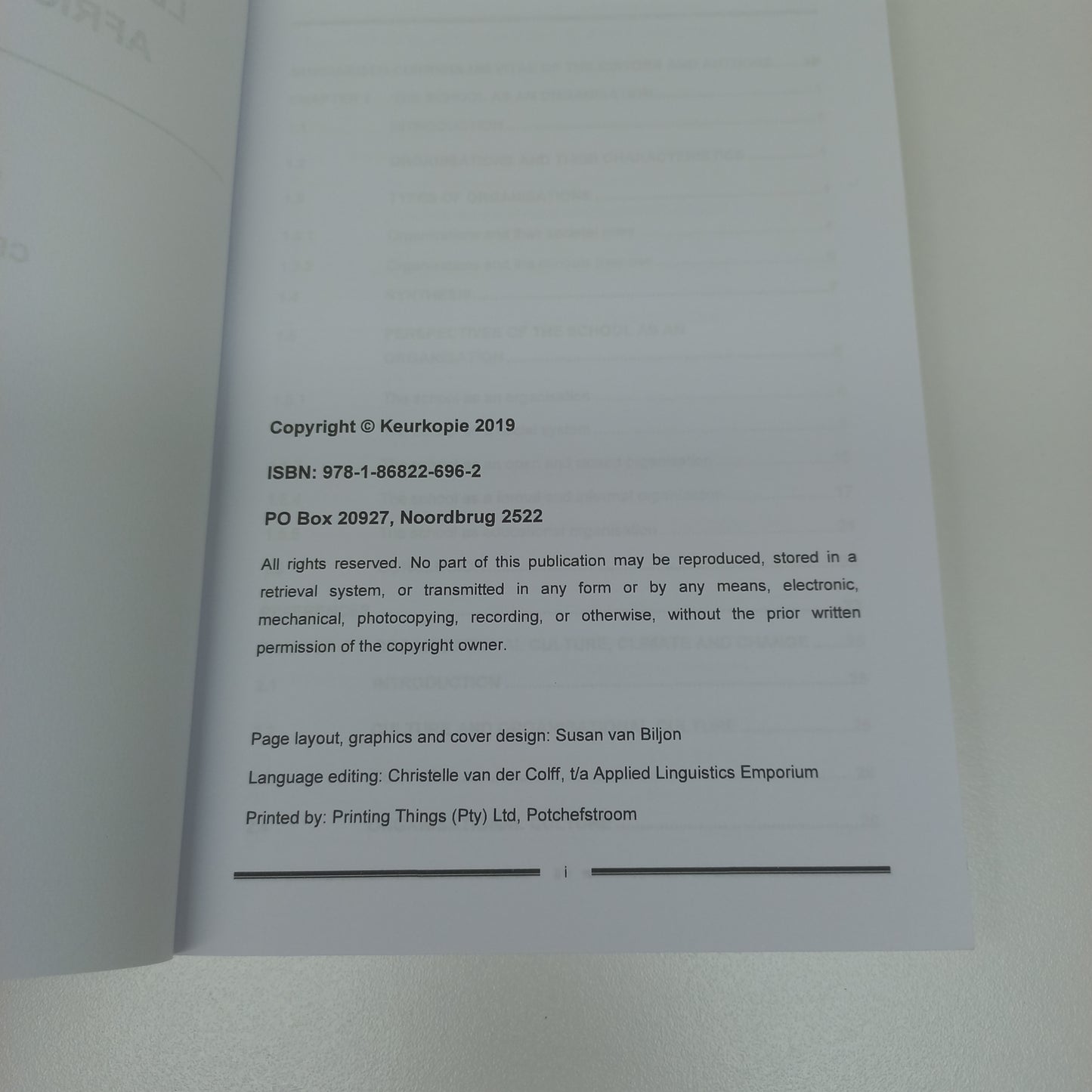 Developing Quality Management and Leadership in South African Schools by B.H. Challens & C.P. Van Der Vyver 2019