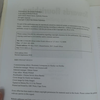 Towards Flourishing: Contextualising Positive Psychology by Marie Wissing, Johan Potgieter, Tharina Guse et al. 2014
