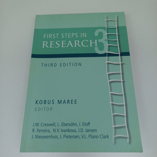 First Steps in Research Third Edition Kobus Maree (Editor)