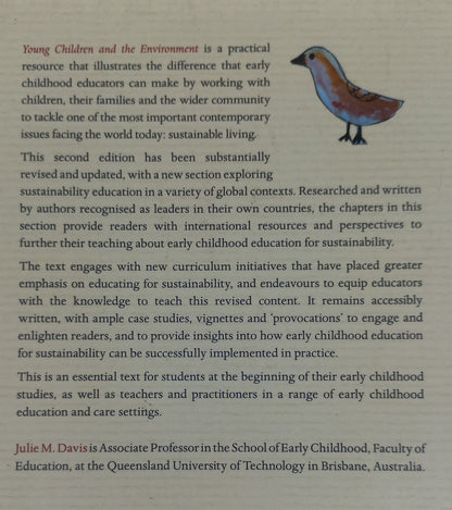 Young Children and the Environment: Early Education for Sustainability Second Edition by Julie M. Davis 2015