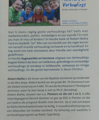 Pleisters vir Verhousdings Nuwe Hersiene Uitgawe by Riekert Botha
