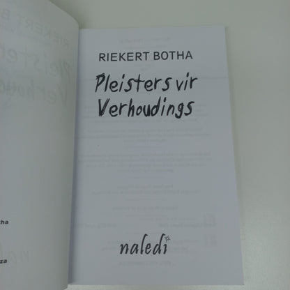 Pleisters vir Verhousdings Nuwe Hersiene Uitgawe by Riekert Botha