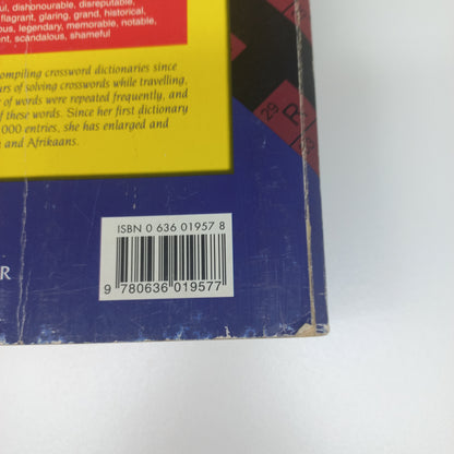 Pansegrouw's Crossword Dictionary 2001