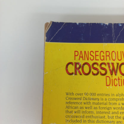 Pansegrouw's Crossword Dictionary 2001