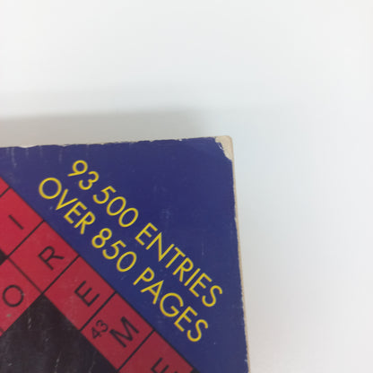 Pansegrouw's Crossword Dictionary 2001