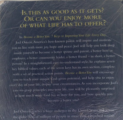 Become a Better You: 7 Keys to Improving Your Life Every Day by Joel Osteen