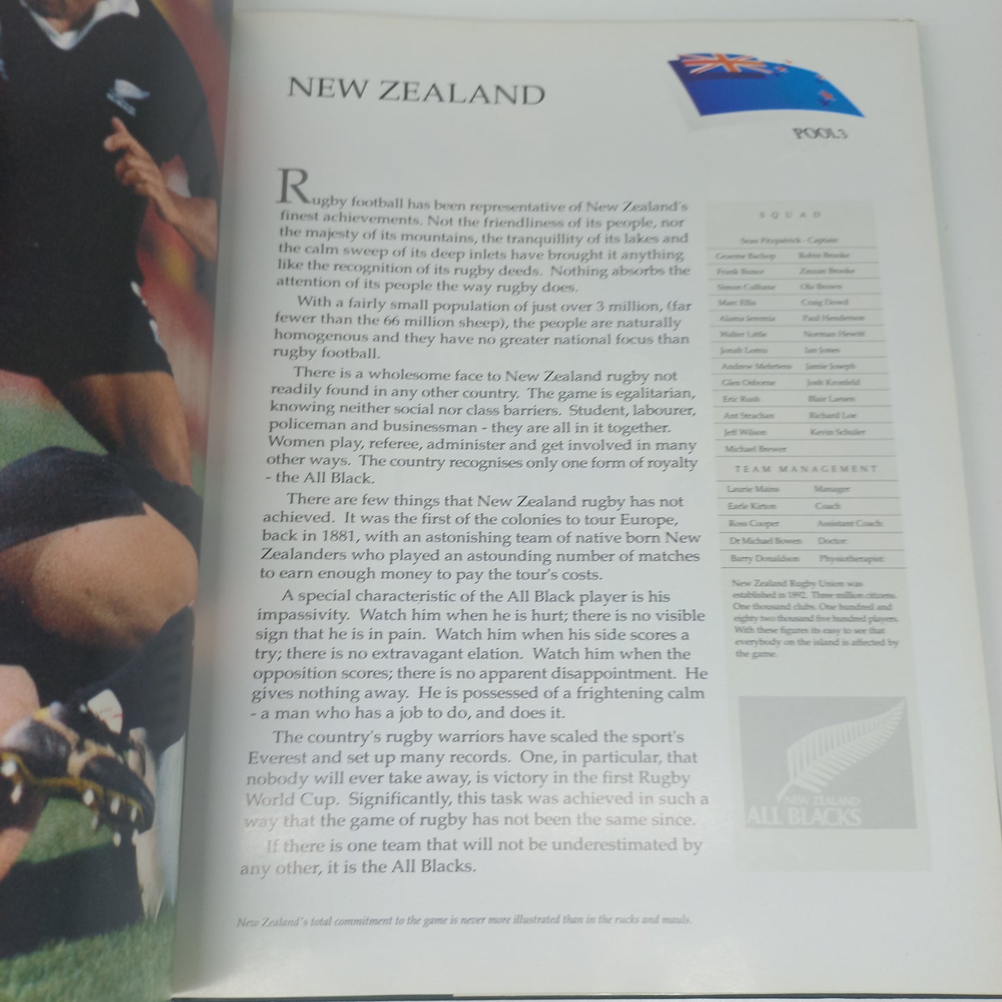 1995 The Story of the Rugby World Cup