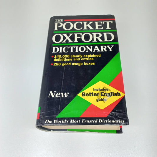 The Pocket Oxford Dictionary Revised 8th Edition 1996