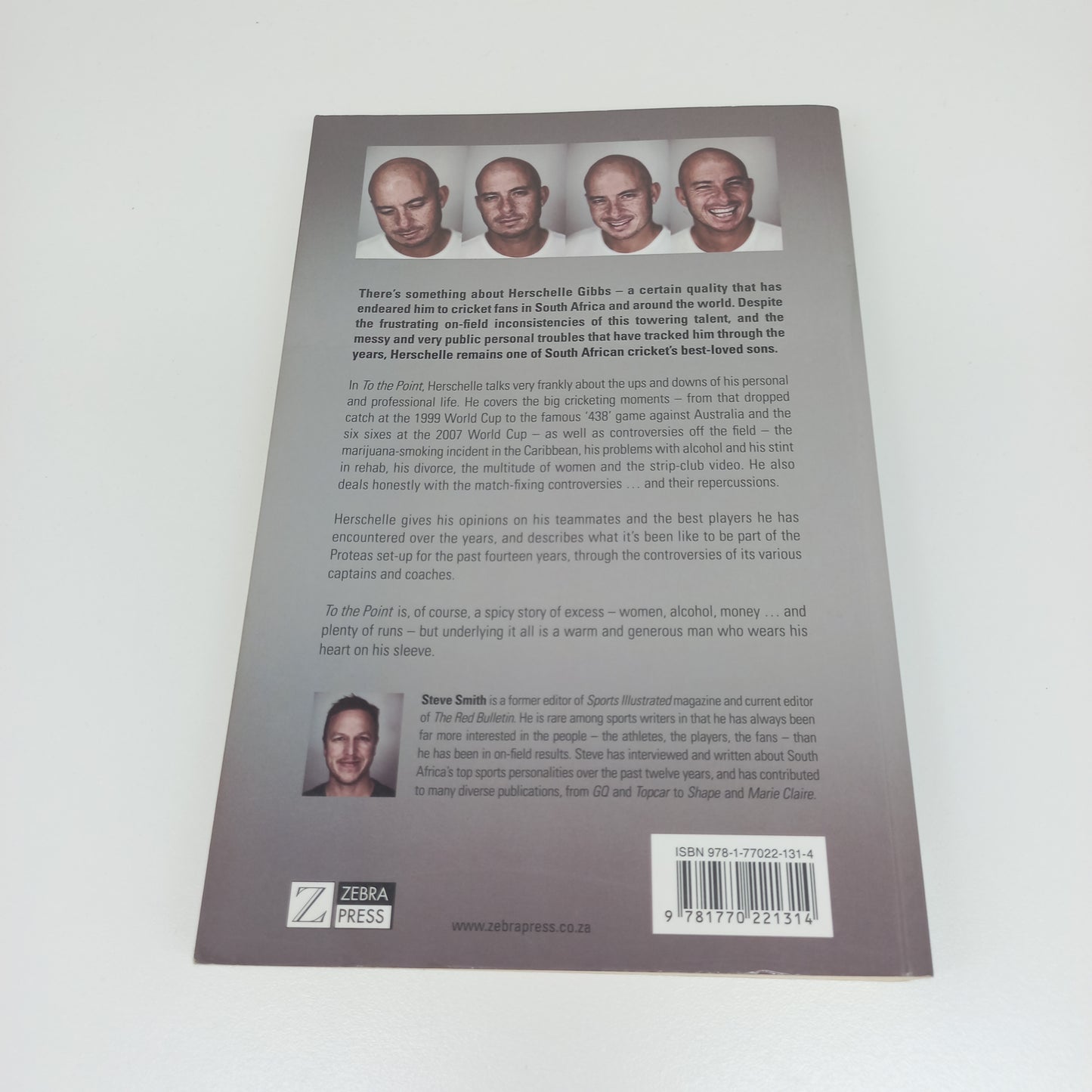 To the Point: The No-Holds-Barred Autobiography by Herschelle Gibbs with Steve Smith